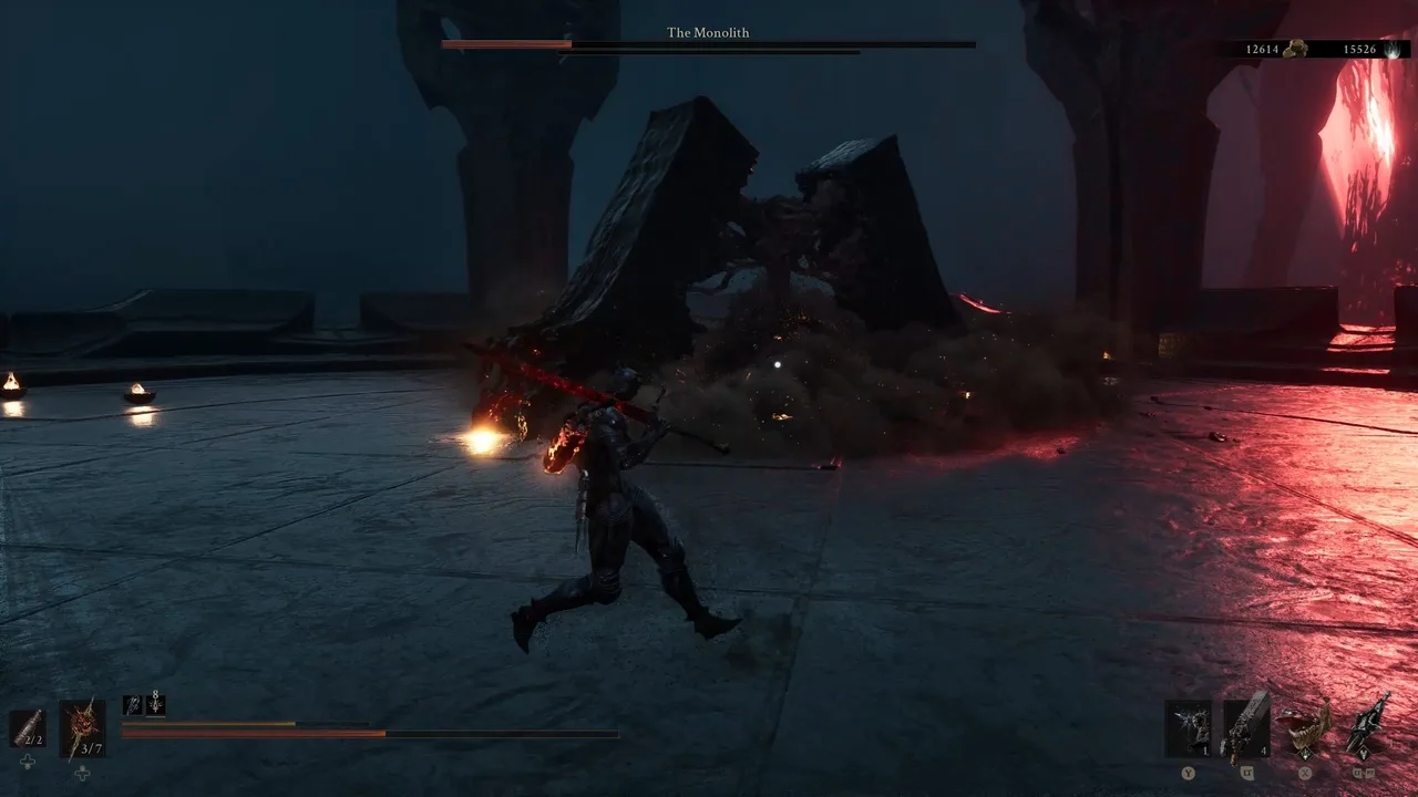 Image showing the Spinning Slide move attack